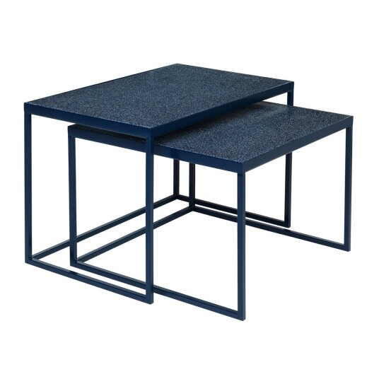 Broste Copenhagen Tilde salongbord sett Dark blue