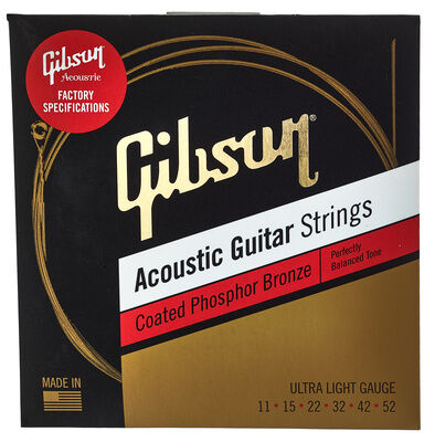 Gibson Coated Phosp. Bronze Ult.Light Gibson Coated Phosp. Bronze Ult.Light