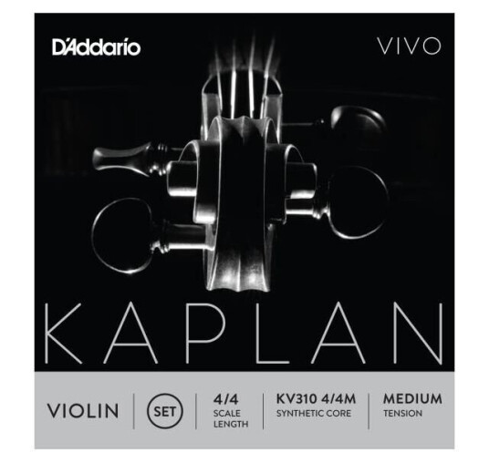 D'Addario Kv310 4/4m Fiolin Strenger Kaplan Vivo Set 4/4 Medium Tension D'Addario Kv310 4/4m Fiolin Strenger Kaplan Vivo Set 4/4 Medium Tension