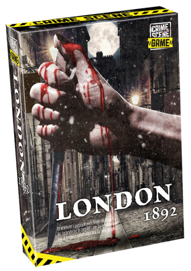 Crime Scene London 1892 Brettspill - Løs Mysteriet