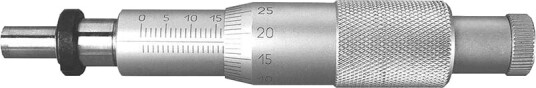 Format Mikrometerhuvud Avläsning 0,01mm 0-25mm, A10xb15xc4mm
