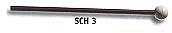 Sonor SCH3 Rubber Headed Mallets Sonor SCH3 Rubber Headed Mallets