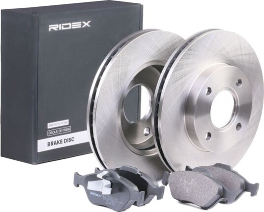 RIDEX 3405B0057 Bremseskiver og -klosser