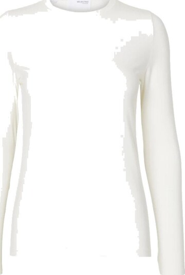 Selected Femme Manja Long Sleeve O Neck Hvit S