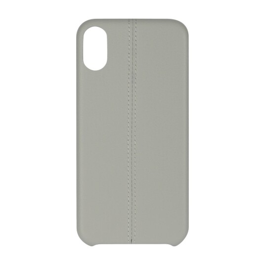 ESSENTIALS IPHONE XR STRIPE DEKSEL, GRÅ