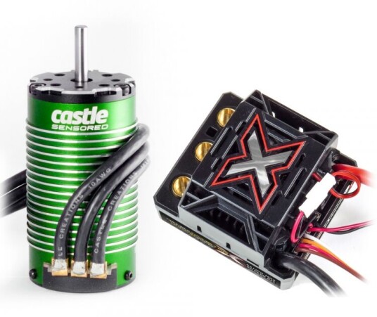 Castle CC Mamba Monster X 1/8 6s ESC & 1515-2200KV Motor