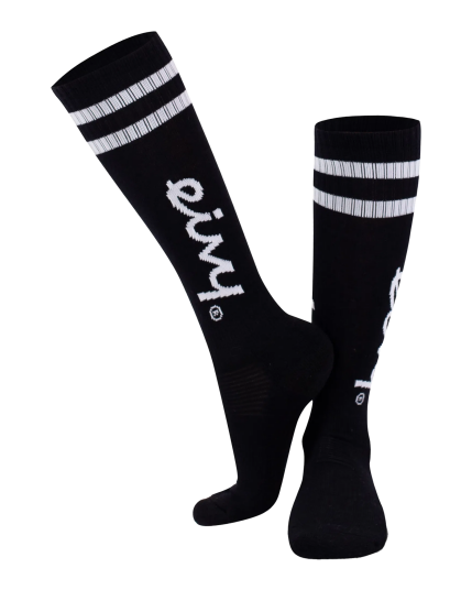 Cheerleader Wool Sock W Black 36-38