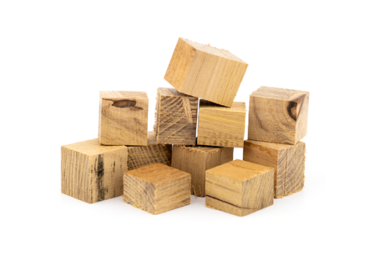 100g Acacia Wood Cubes 100g Acacia Wood Cubes