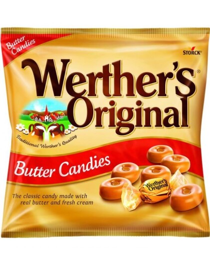 Werthers Original Karamell Sukkertøy 135 gram Werthers Original Karamell Sukkertøy 135 gram