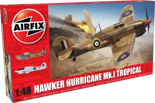 Airfix 1/48 Hawker Hurricane Mk.I Tropical
