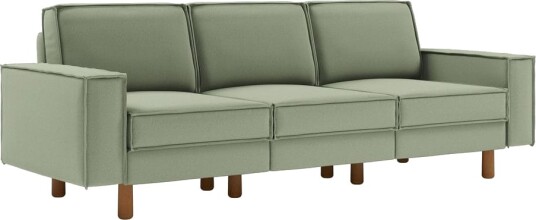 Vilsa 3 seters sofa   Grønn
