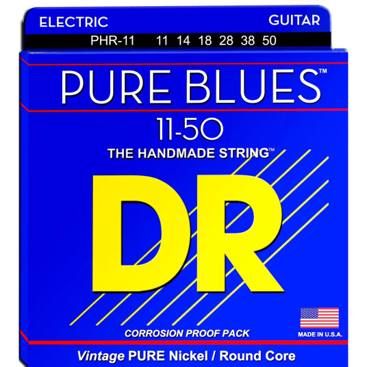 DR Strings PHR-11 Pure Blues 011-050 Heavy