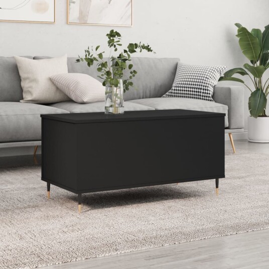  Salongbord svart 90x44,5x45 cm konstruert tre 8721012112766