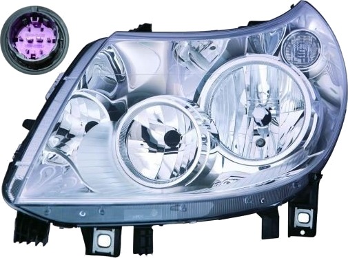 ABAKUS 552-1124RMLDEMN Frontlykter