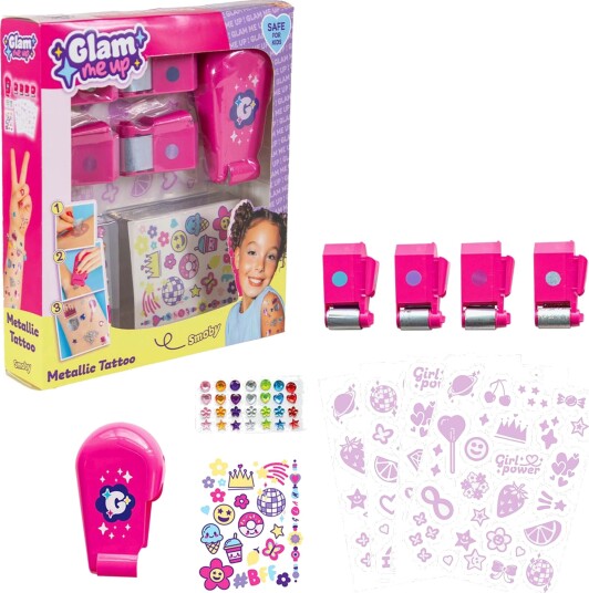 Smoby Glam Tatoveringssett Metallic