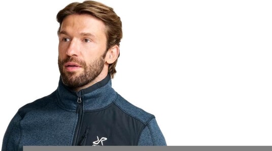 Revolutionrace Herre Overdeler Fleece & midlayers Northbound Fleece Jacket Herre Deep Navy 4XL