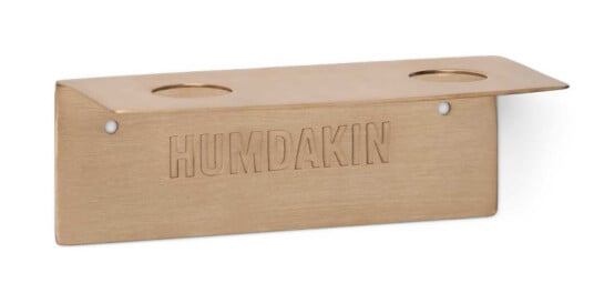 Humdakin Veggfeste til såpeflasker Dobbel_Messing