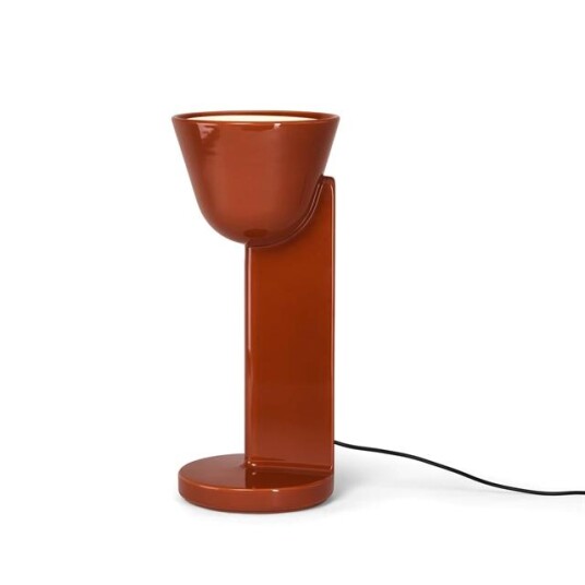 Flos Céramique Up Bordlampe Rustrød Flos Céramique Up Bordlampe Rustrød
