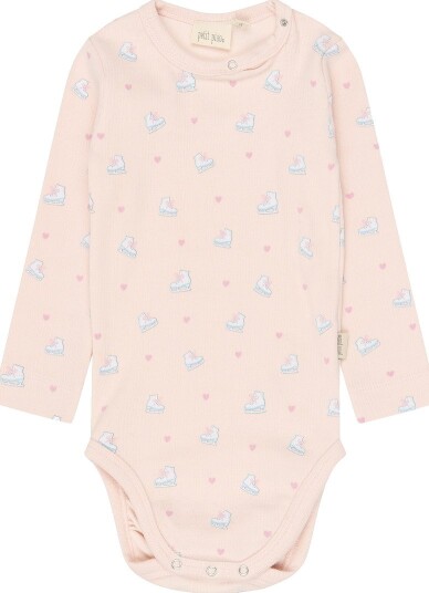 Petit Piao Body I/e - PpGrace - Mauve Kritt Ice Skate - Petit Piao - 62 - Langermet Body - Rosa
