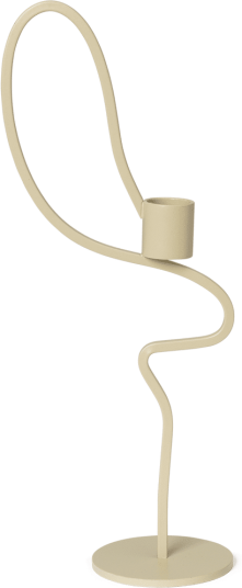 Ferm Living Valse lysestake høy Cashmere Ferm Living Valse lysestake høy Cashmere