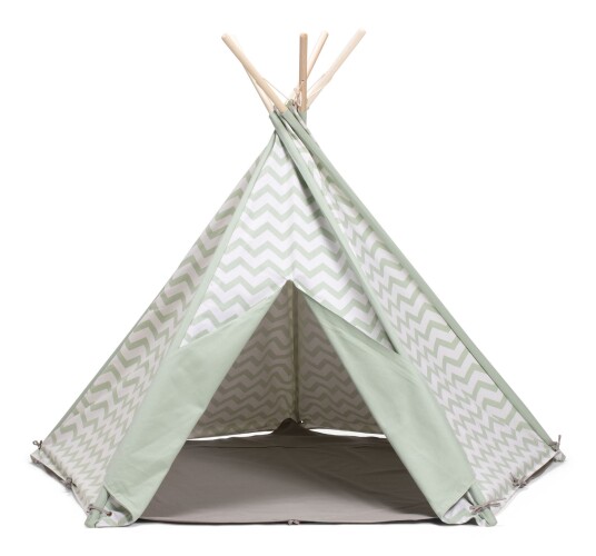 Alice &  Fox Leketelt Tipi Grønn/Hvit