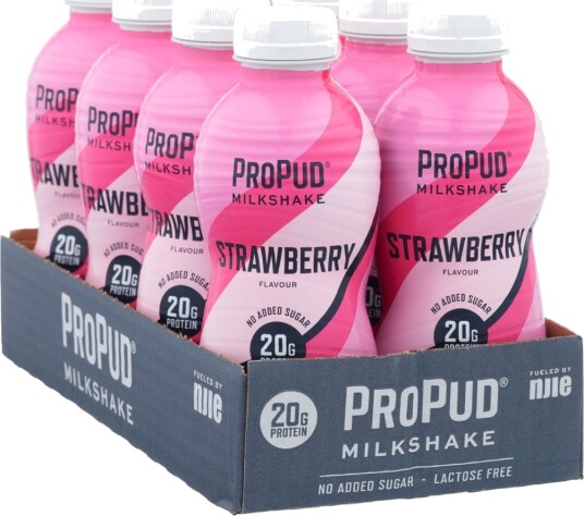 NJIE ProPud Milkshake - Strawberry 8x330ml NJIE ProPud Milkshake - Strawberry 8x330ml