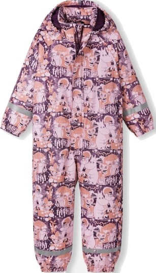 Reima Moomin Rapakko regndress til barn pale rose (86) 86