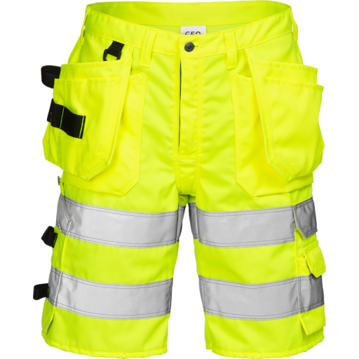 Fristads Shorts 2028 Plu, Klass 2 Varsel Gul C64