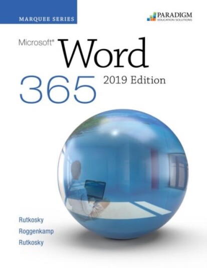 Marquee Series: Microsoft Word 2019  Text