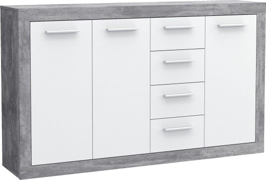 Mohaned Skjenk 34x153 cm - Grå