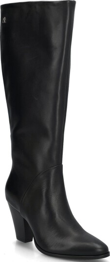 Tommy Hilfiger Clean Tubular Knee Boot BLACK 39
