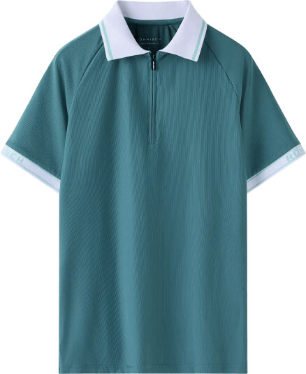 Röhnisch Rib Poloshirt Green S