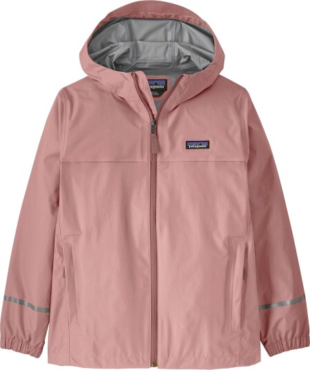 Patagonia Kids" Torrentshell 3L Rain Jacket Fuzzy Mauve S