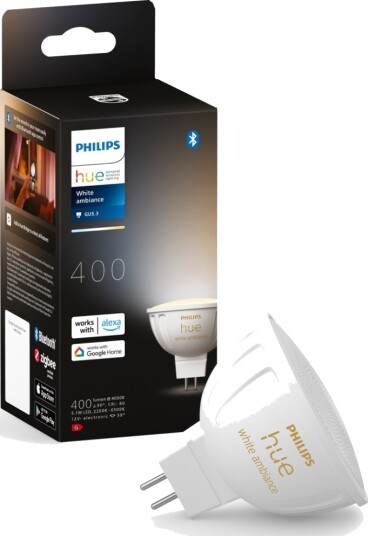 Philips Hue WA MR16 LED-lyspære 5,1 W Philips Hue WA MR16 LED-lyspære 5,1 W