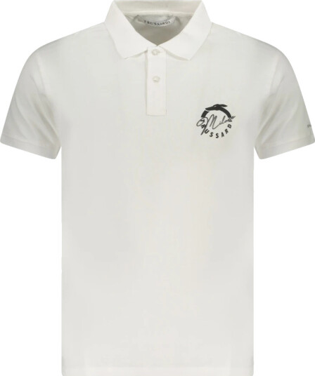 Trussardi Herre Topper Hvit S,