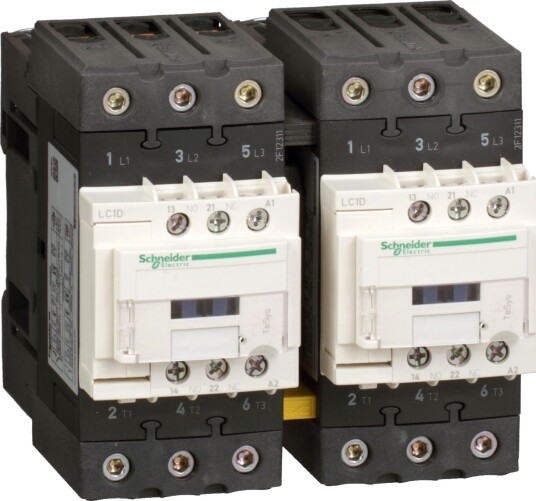 Schneider Electric LC2D50AP7 Frem- Og Reversomkobler 50 A, 230 v