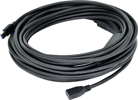 Kramer Ca Usb3/Aae Series Ca Usb3/Aae 25   Usb Forlengelseskabel   Usb Type A Hunn Til Usb Type A Hann   Usb 3.0   7.6 M   Aktiv   Svart