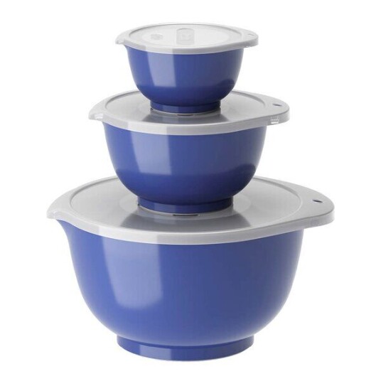 Rosti - Margrethe bollesett 6 deler 0,25/0,75/3L electric blue