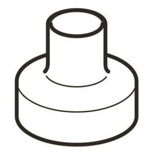 Geberit Reduksjonsadapter PE-HD Ø90/63mm Konsentrisk for Hydraulikk