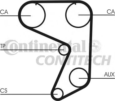 Registerrem CONTITECH CT649