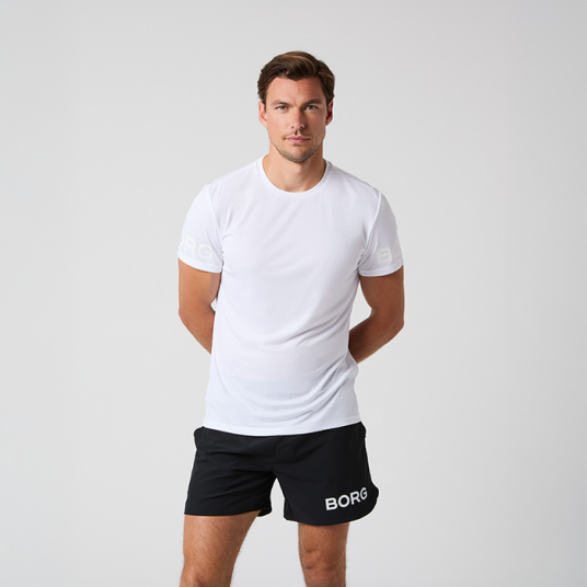 Björn Borg Light T‑skjorte Hvit White XL Björn Borg Light T‑skjorte Hvit White XL