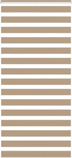 Sebragardin sandbrun 100x200 cm stoff bredde 95,9 polyester