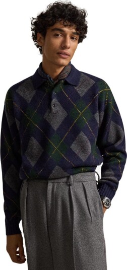 Ralph Lauren Sweater pullover S blå herre