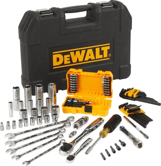 DeWalt Mekanikerverktøysett 89 Deler DeWalt Mekanikerverktøysett 89 Deler