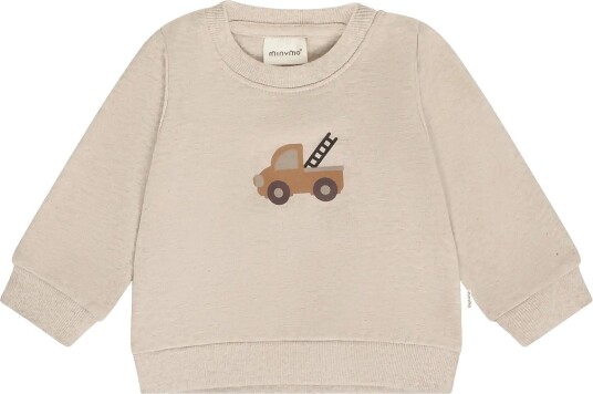 Minymo Sweatshirt Ls BEIGE MELANGE 74