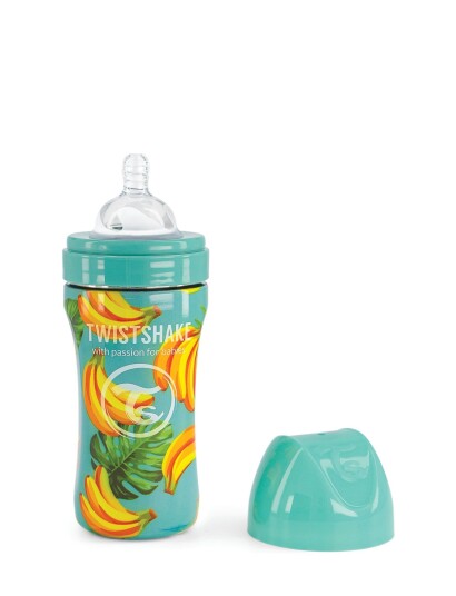 Twistshake Twistshake Anti-Colic Stainless Steel 330Ml Banana - Multi/patterned - ONE SIZE Twistshake Twistshake Anti-Colic Stainless Steel 330Ml Banana - Multi/patterned - ONE SIZE
