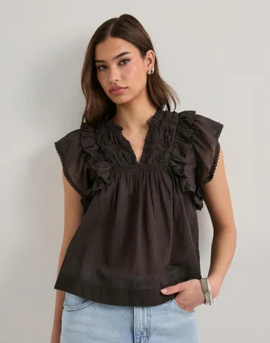 Neo Noir   Brun   Jayla S Voile Top