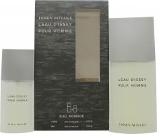 Issey Miyake L'Eau d'Issey Pour Homme Gavesett med 125ml og 40ml EDT for Herre