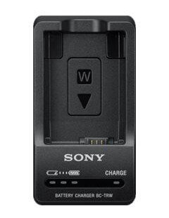 Sony BC-TRW Batterilader for NP-FW50 - Kameratilbehør i Svart