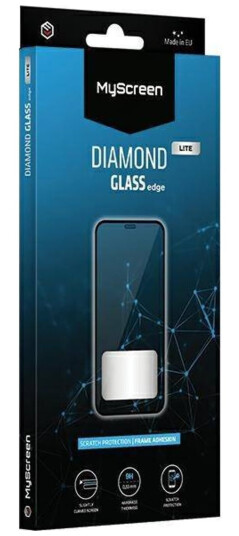 Myscreen Diamond Glass Lite Edge Full Glue Black Do Xiaomi Redmi Note 13 5G/4G